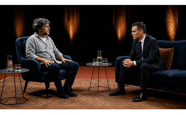 Jordi Évole entrevista a Pedro Sánchez
